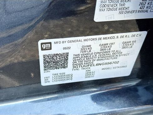 Used 2022 GMC Sierra 1500 AT4X image 34