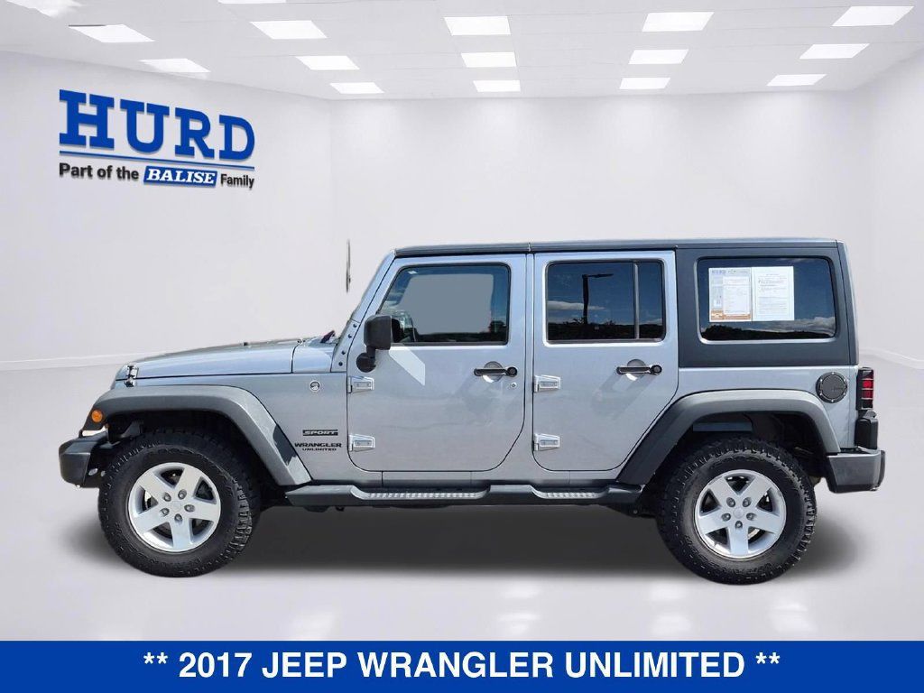 Used 2017 Jeep Wrangler Unlimited Sport w/ Quick Order Package 24S AWD/4WD image 6