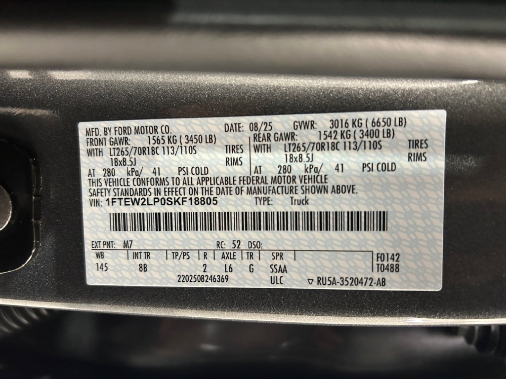 Certified 2025 Ford F150 STX w/ Equipment Group 201A FX4 AWD/4WD image 18