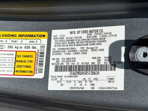 Certified 2024 Ford Mustang Premium RWD image 43