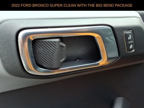 Used 2022 Ford Bronco Big Bend w/ Sasquatch Package AWD/4WD image 13