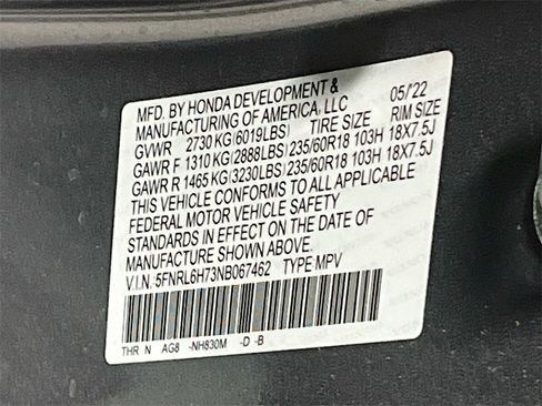 Used 2022 Honda Odyssey EX-L image 34