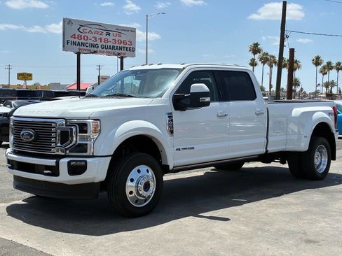 Used 2021 Ford F450 Limited w/ FX4 Off-Road Package AWD/4WD image 3