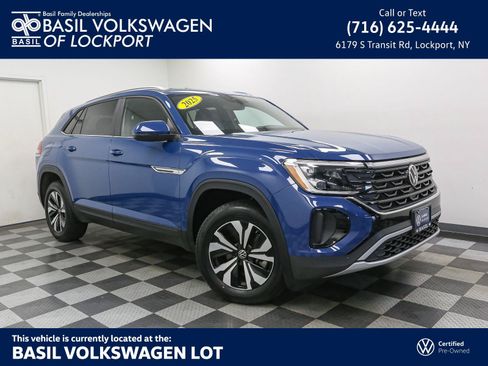 Certified 2025 Volkswagen Atlas Cross Sport SE AWD/4WD image 1