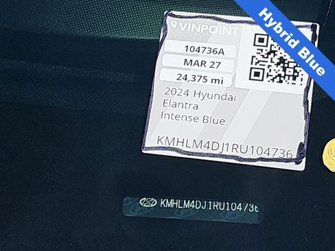 Certified 2024 Hyundai Elantra Blue image 25