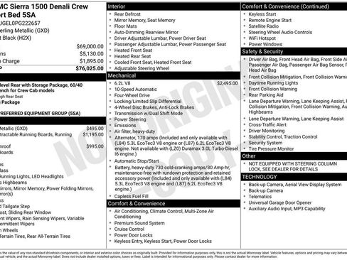 Certified 2023 GMC Sierra 1500 Denali AWD/4WD image 2