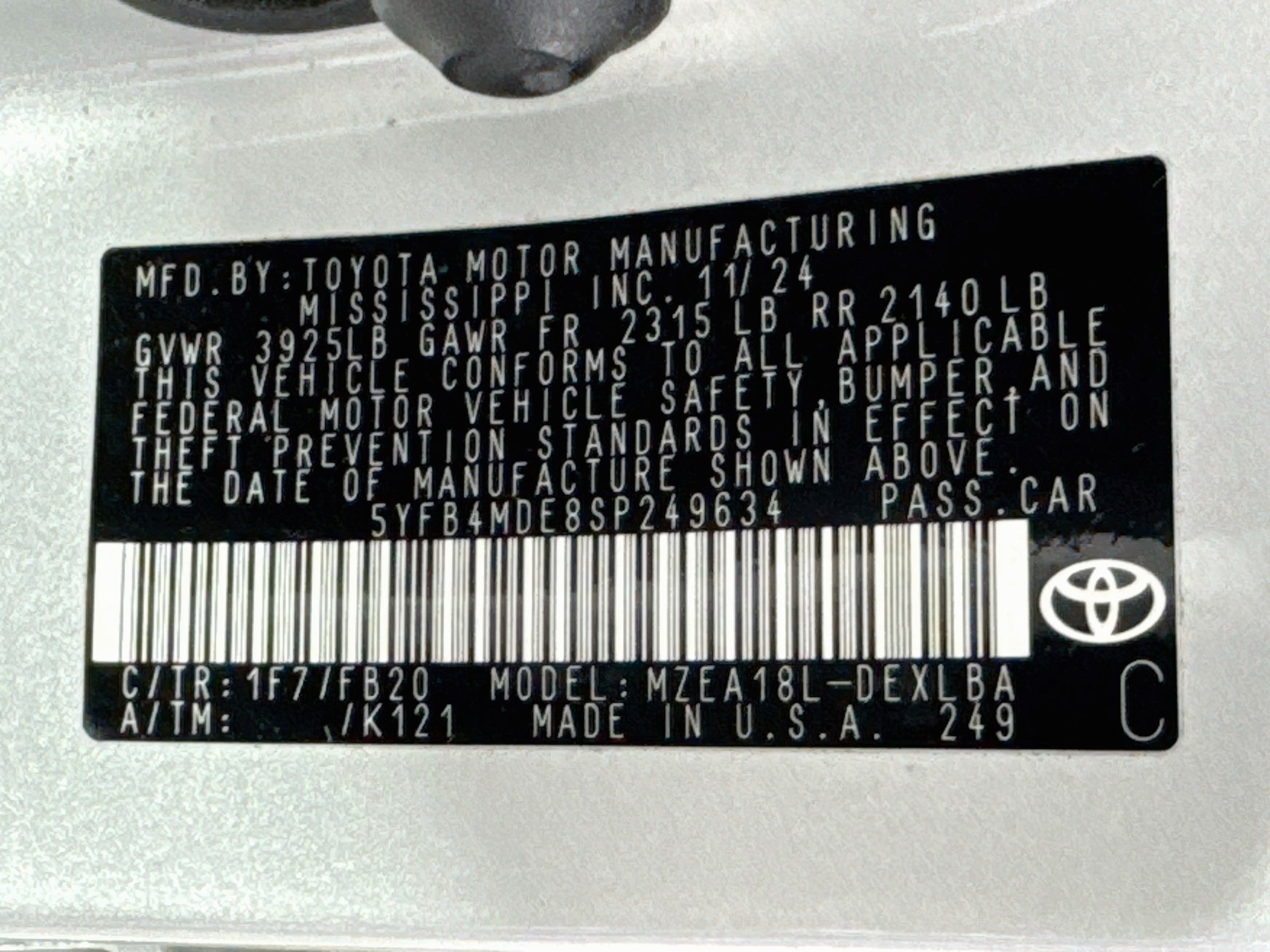 Certified 2025 Toyota Corolla LE FWD image 31