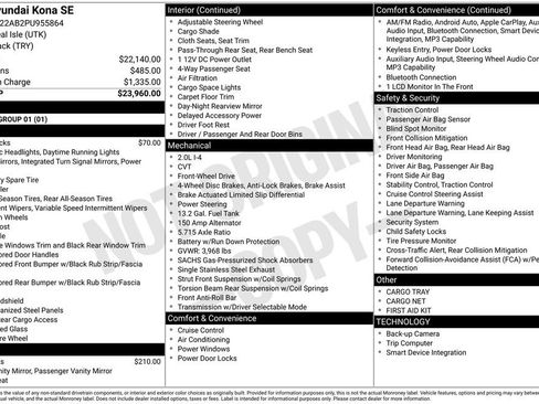 Used 2023 Hyundai Kona SE FWD image 6