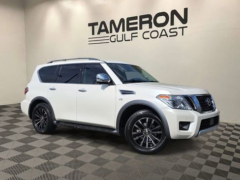 Used 2018 Nissan Armada Platinum w/ Captain Seat Package image 1