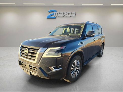 Used 2017 Nissan Armada Platinum w/ Captain Seat Package image 1