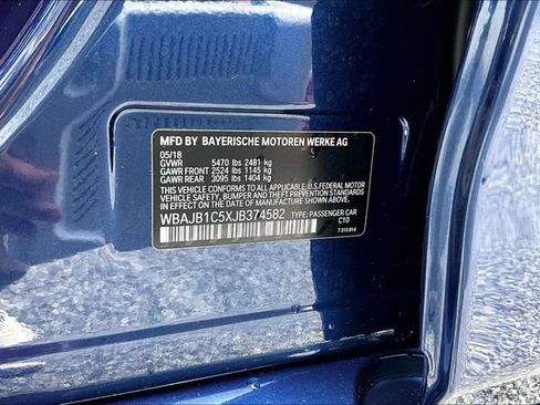Used 2018 BMW 530e xDrive w/ Premium Package 2 AWD/4WD image 21