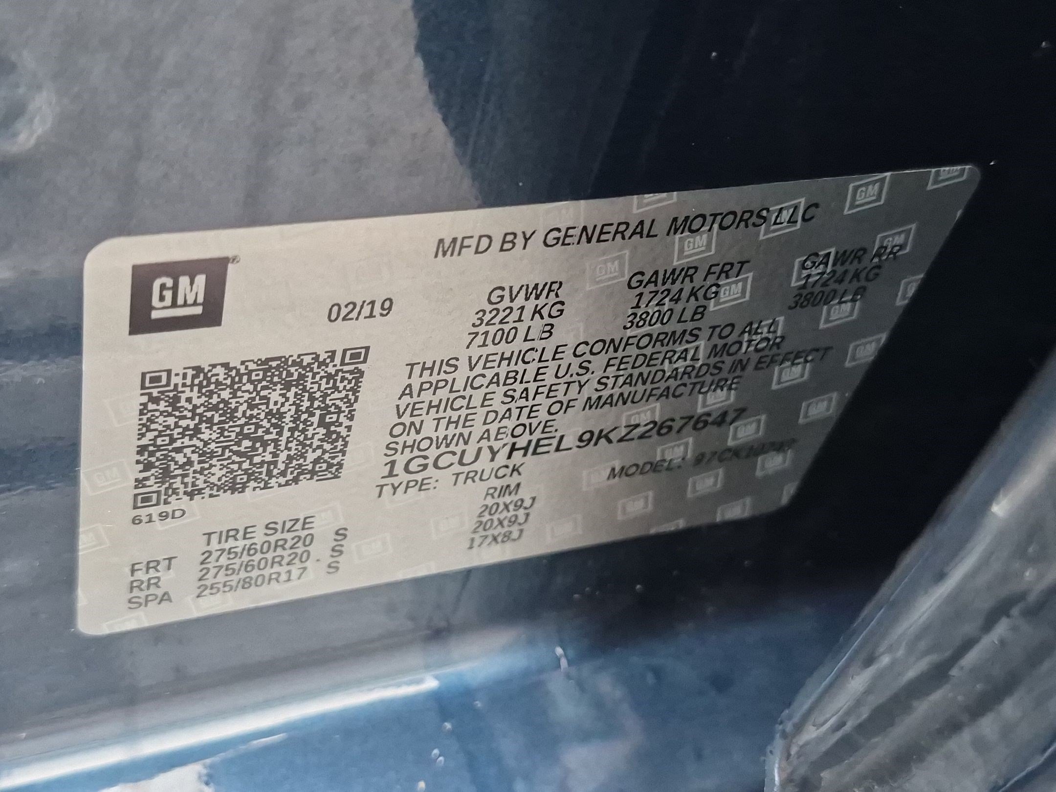 Used 2019 Chevrolet Silverado 1500 High Country w/ Technology Package AWD/4WD image 35