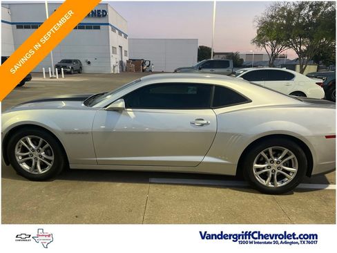 Used 2015 Chevrolet Camaro LS w/ Black Rally Stripe Package RWD image 12