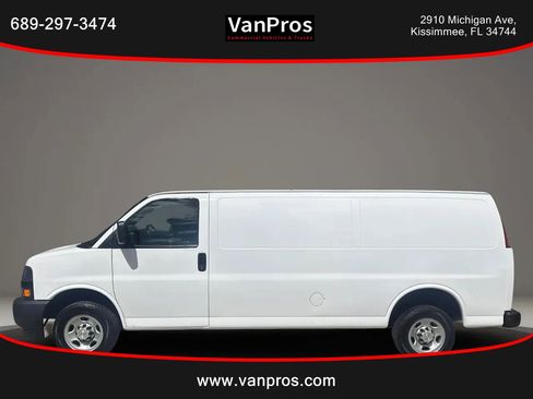 Used 2023 Chevrolet Express 2500 Extended w/ Driver Convenience Package RWD image 2