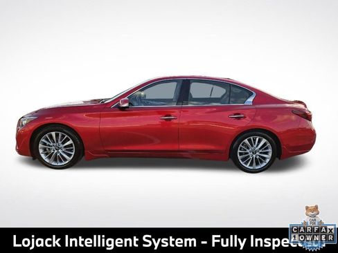 Used 2023 INFINITI Q50 Luxe w/ Cargo Package RWD image 6