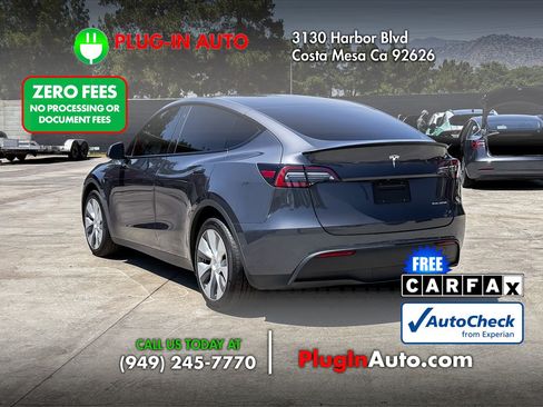Used 2021 Tesla Model Y Long Range AWD/4WD image 2