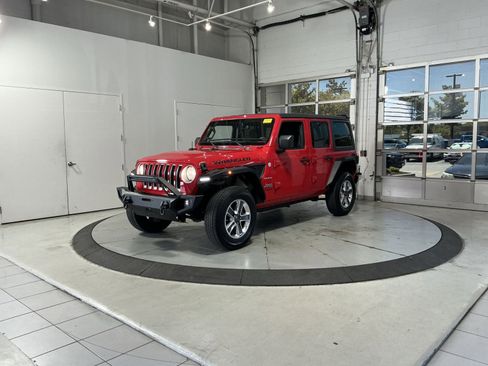 Used 2020 Jeep Wrangler Unlimited Sahara AWD/4WD image 1