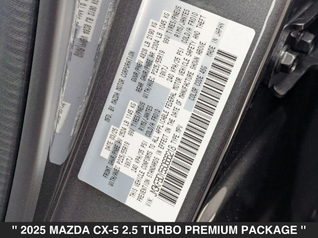 Used 2025 MAZDA CX-5 2.5 Turbo AWD/4WD image 37