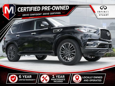 Certified 2023 INFINITI QX80 Premium Select w/ Cargo Package AWD/4WD image 1