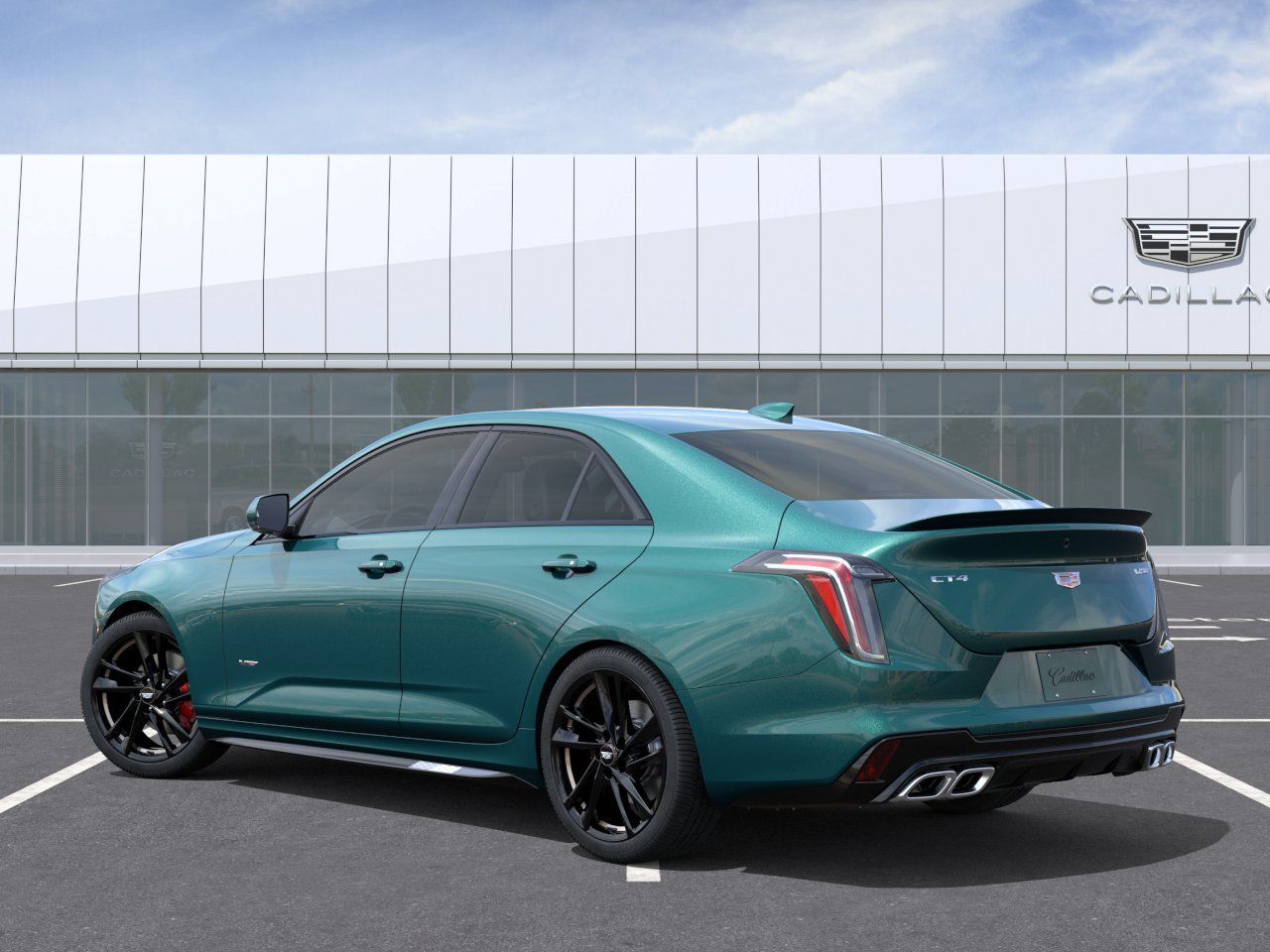 New 2026 Cadillac CT4 V w/ LPO, Bronce Accent Package RWD image 3