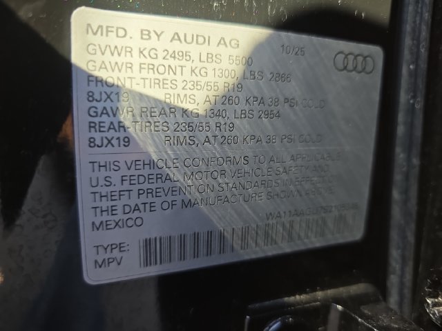 Used 2025 Audi Q5 Premium w/ Convenience Package AWD/4WD image 39