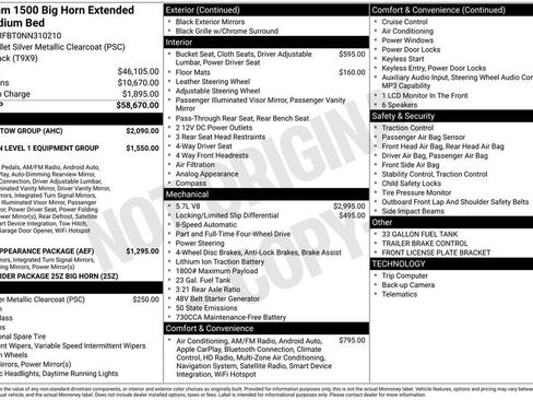 Used 2022 RAM 1500 Big Horn w/ Trailer Tow Group AWD/4WD image 6