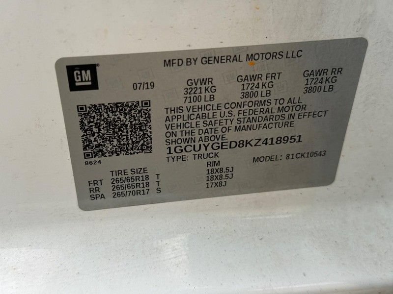 Used 2019 Chevrolet Silverado 1500 LTZ w/ LTZ Plus Package AWD/4WD image 31