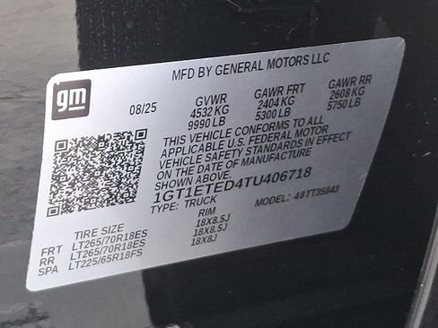 New 2026 GMC Sierra EV Elevation w/ Premium Package AWD/4WD image 11