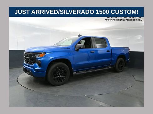 Used 2024 Chevrolet Silverado 1500 Custom w/ LPO, Dark Essentials Package AWD/4WD image 1
