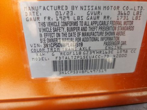 Used 2023 Nissan Kicks SR w/ SR Premium Package FWD image 4