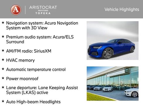 Used 2021 Acura TLX w/ A-SPEC Pkg image 2