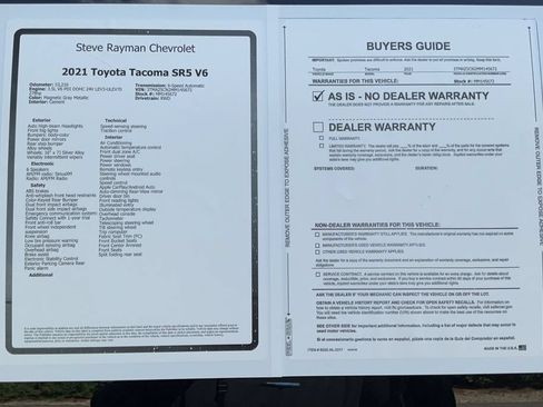 Used 2021 Toyota Tacoma SR5 RWD image 30