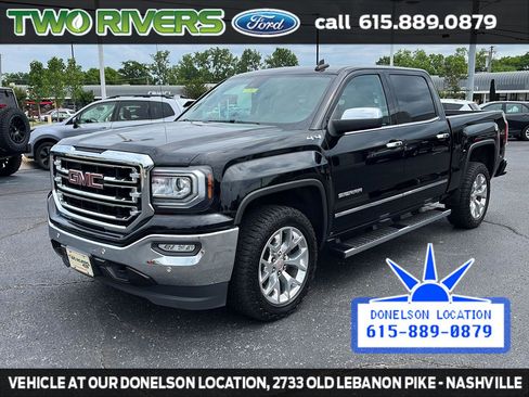 Used 2018 GMC Sierra 1500 SLT w/ SLT Premium Package AWD/4WD image 4
