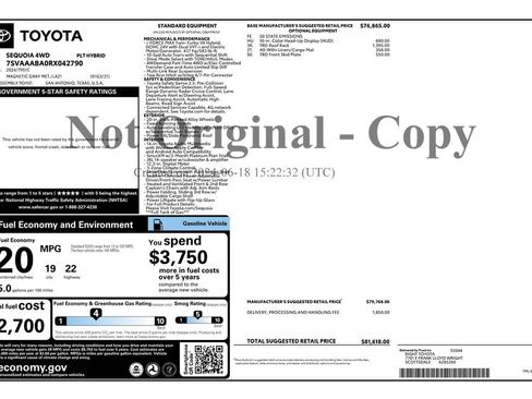 Used 2024 Toyota Sequoia Platinum image 4