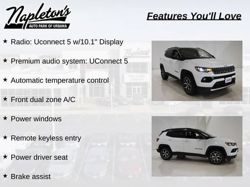 Used 2025 Jeep Compass Limited AWD/4WD image 7