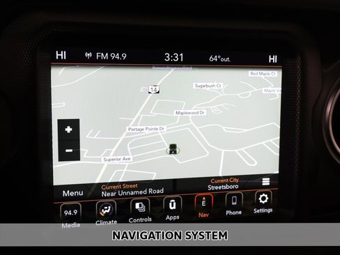 Used 2021 Jeep Wrangler Unlimited Sahara w/ Uconnect 4C Nav & Sound Group image 3