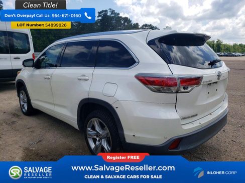 Used 2016 Toyota Highlander Limited FWD image 3