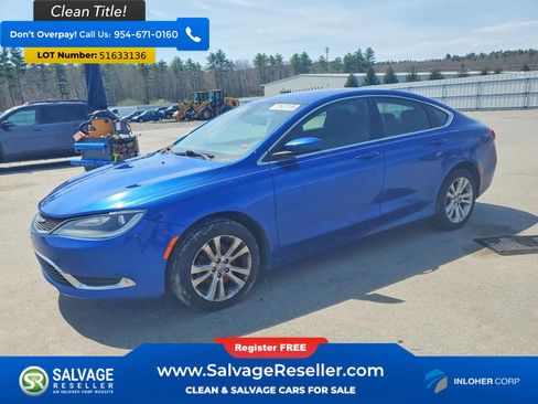 Used 2016 Chrysler 200 Limited FWD image 1