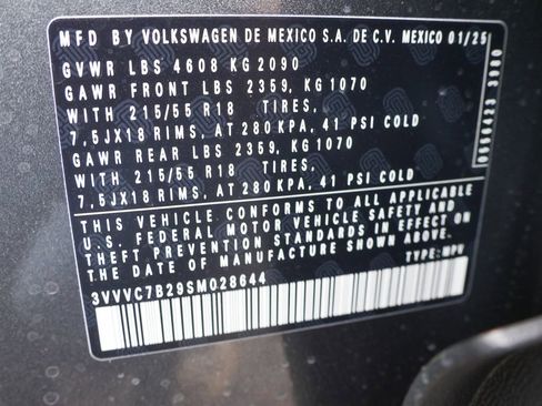 New 2025 Volkswagen Taos SE image 46