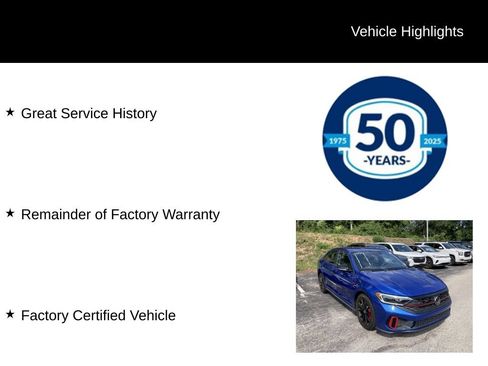 Used 2024 Volkswagen Jetta GLI 40th Anniversary Edition FWD image 5