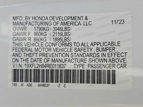 Used 2024 Honda Civic Sport image 32