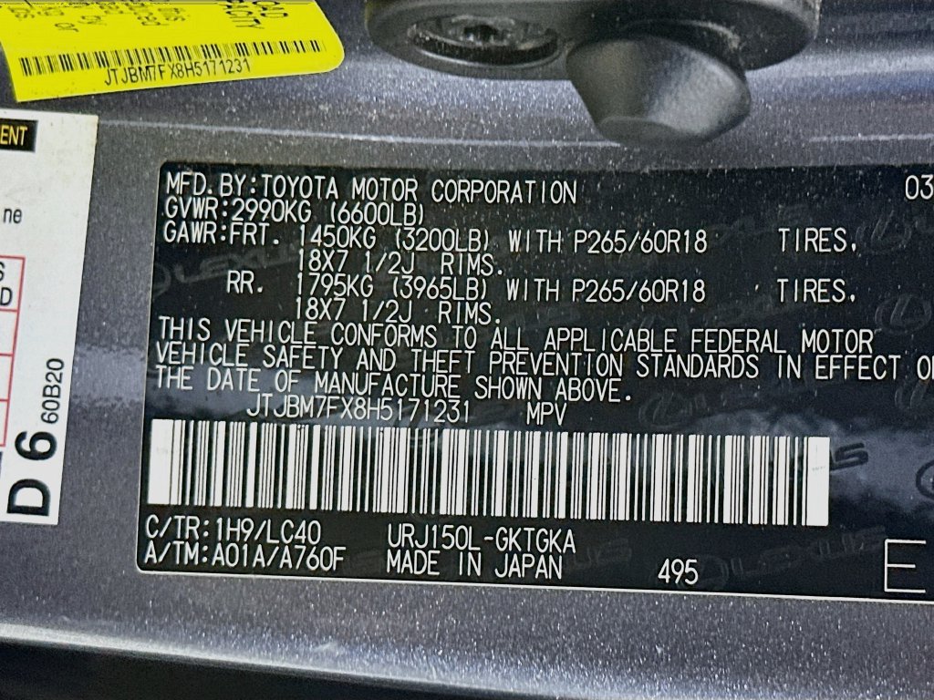 Used 2017 Lexus GX 460 w/ Navigation Package AWD/4WD image 40