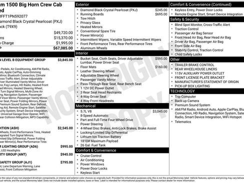 Certified 2023 RAM 1500 Big Horn AWD/4WD image 7