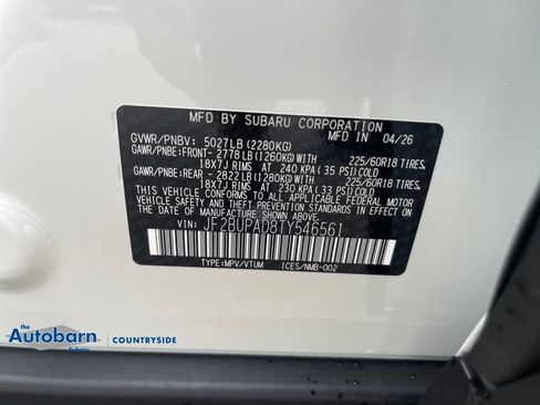 Used 2026 Subaru Outback Premium AWD/4WD image 28