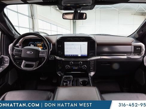 Used 2021 Ford F150 Lariat w/ Equipment Group 502A High AWD/4WD image 4