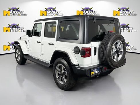 Used 2021 Jeep Wrangler Unlimited Sahara w/ Uconnect 4C Nav & Sound Group image 7