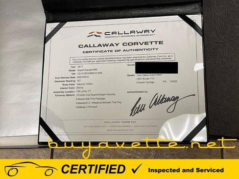 Used 2011 Chevrolet Corvette Grand Sport w/ Preferred Equipment Group RWD image 29