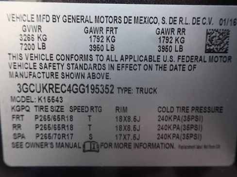 Used 2016 Chevrolet Silverado 1500 LT w/ All Star Edition AWD/4WD image 45