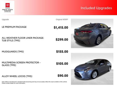 Certified 2025 Toyota Corolla LE w/ LE Premium Package FWD image 6