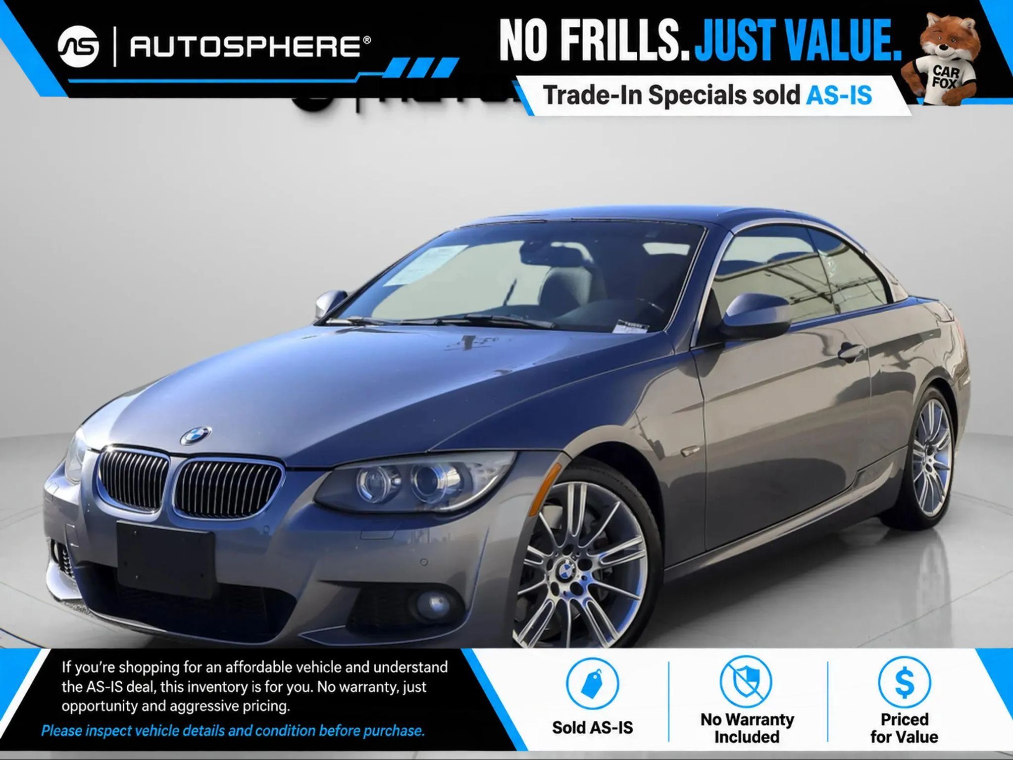 Used 2012 BMW 335i Convertible RWD image 1